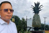 Pemindahan Tugu Nanas untuk Dukung Pelebaran Jalan - Akses Tol, Wako :Cak Ingin Terbaik untuk Masyarakat