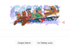 Google Doodle Angkat Tradisi Pacu Jalur di HUT ke-80 RI