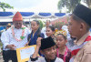 Siswa SDN 54 Prabumulih Sambut Kehadiran Wali Kota Prabumulih Untuk Bula Acara Bulan Bahasa
