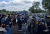 Aksi Demo di Prabumulih Ricuh, Diwarnai Lempar Botol: Polres Turunkan Kendaraan Taktis