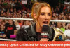 Ucapan Becky Lynch di WWE RAW Soal Ozzy Osbourne Tuai Kecaman