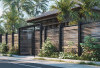 5 Model Pagar Rumah Kampung Modern 2026, Elegan dengan Sentuhan Tradisional