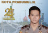 Kasat Reskrim Polres Prabumulih, AKP H Tiyan Talingga ST MT  Mengucapkan Selamat HUT Kota Prabumulih ke-24