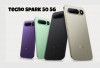 Tecno Spark 50 5G Hadir dengan Warna Unik dan Fitur Baterai Super Besar