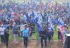 Warga Padati Stadion Talang Jimar, Senam Akbar Meriahkan HUT ke-24 Kota Prabumulih