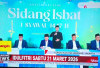 Kemenag Umumkan 1 Syawal 1447 H Jatuh pada 21 Maret 2026
