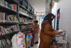 Ruang Baca Perpustakaan Prabumulih Sedang Direhab, Pengunjung Hanya Bisa Meminjam Buku