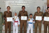 Keren! Kakak Adik Asal Tanjung Menang Sabet Medali di Kejuaraan Karate Piala Gubernur Sumsel