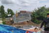 Segera Rampung, Jembatan Bailey di Jalan Tenggamus Muara Dua Prabumulih Dikebut