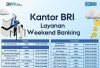 Daftar Lengkap Cabang BRI yang Buka Layanan Weekend Banking