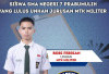 Sempat Tidak Ada Kabar Dua Tahun Terakhir, Alumni SMAN 7 Prabumulih Beri Kejutan Lulus Unhan