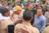 Aksi Damai FKPP Berjalan Kondusif, Polres Prabumulih Lanjutkan dengan Aksi Bersih-Bersih