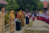 Hari Pertama Sekolah, SDN 7 Tanjung Batu Ogan Ilir Sambut Siswa Baru