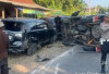Laka Beruntun, Pick Up L300 Hantam Tiga Innova di Jalan Prabumulih–Baturaja: Sopir Diduga Mengantuk