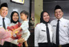 CPNS Couple: Desrian - Ulvi Suami Istri Terima SK CPNS di Lingkungan Pemkot Prabumulih