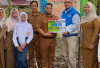 Bantuan Sumur Bor dari Perusahaan, SMPN 13 Prabumulih Tak Lagi Kekurangan Air Bersih