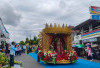 SMA Negeri 1 Prabumulih Tampilkan Tema Kerajaan Sriwijaya di Karnaval HUT Kota Prabumulih